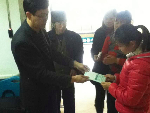 聯(lián)橋人愛心延綿,為患病赴日實習生捐款