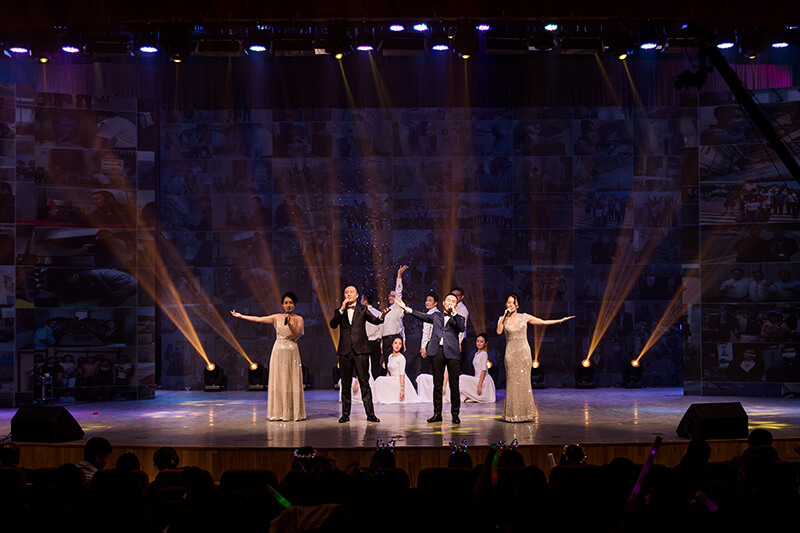 歡欣鼓舞迎新春，滿懷豪情攀高峰 | 聯(lián)橋集團2020迎新春聯(lián)歡晚會激情開演(圖26)